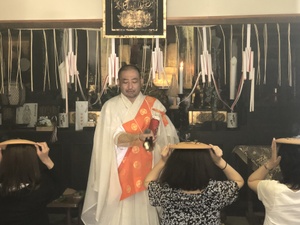 お灸イベント大盛況でした。