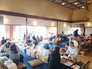 １月　本堂カフェ　ありがとうございました。