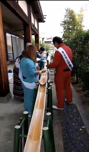 本堂カフェで今年も流しそうめん　スタッフ募集