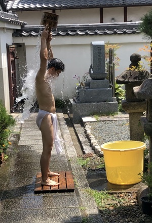 水行体験
