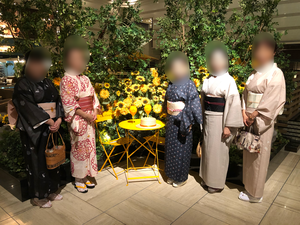 ＜本昌寺麗和会＞夏着物会